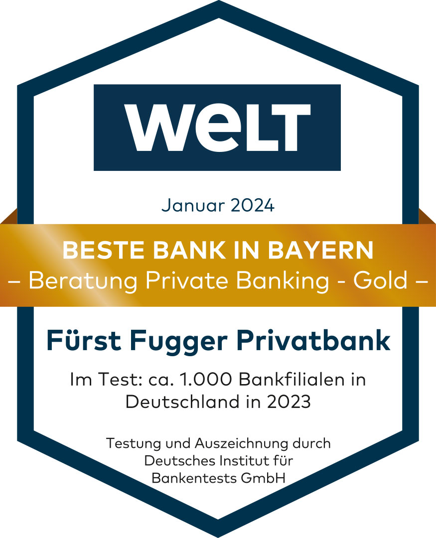 Die Welt – Beste Bank in Bayern